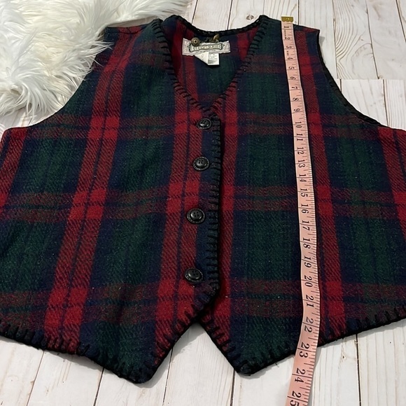 Vintage wool blend Hype vest size L - Picture 6 of 6